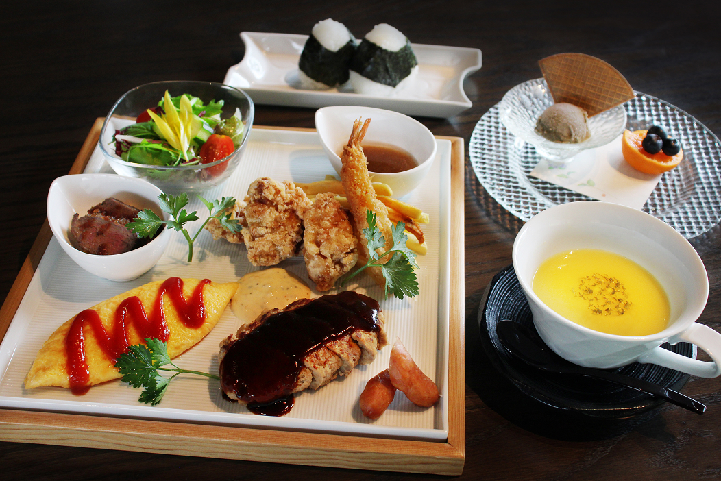 お子様用の夕食イメージ